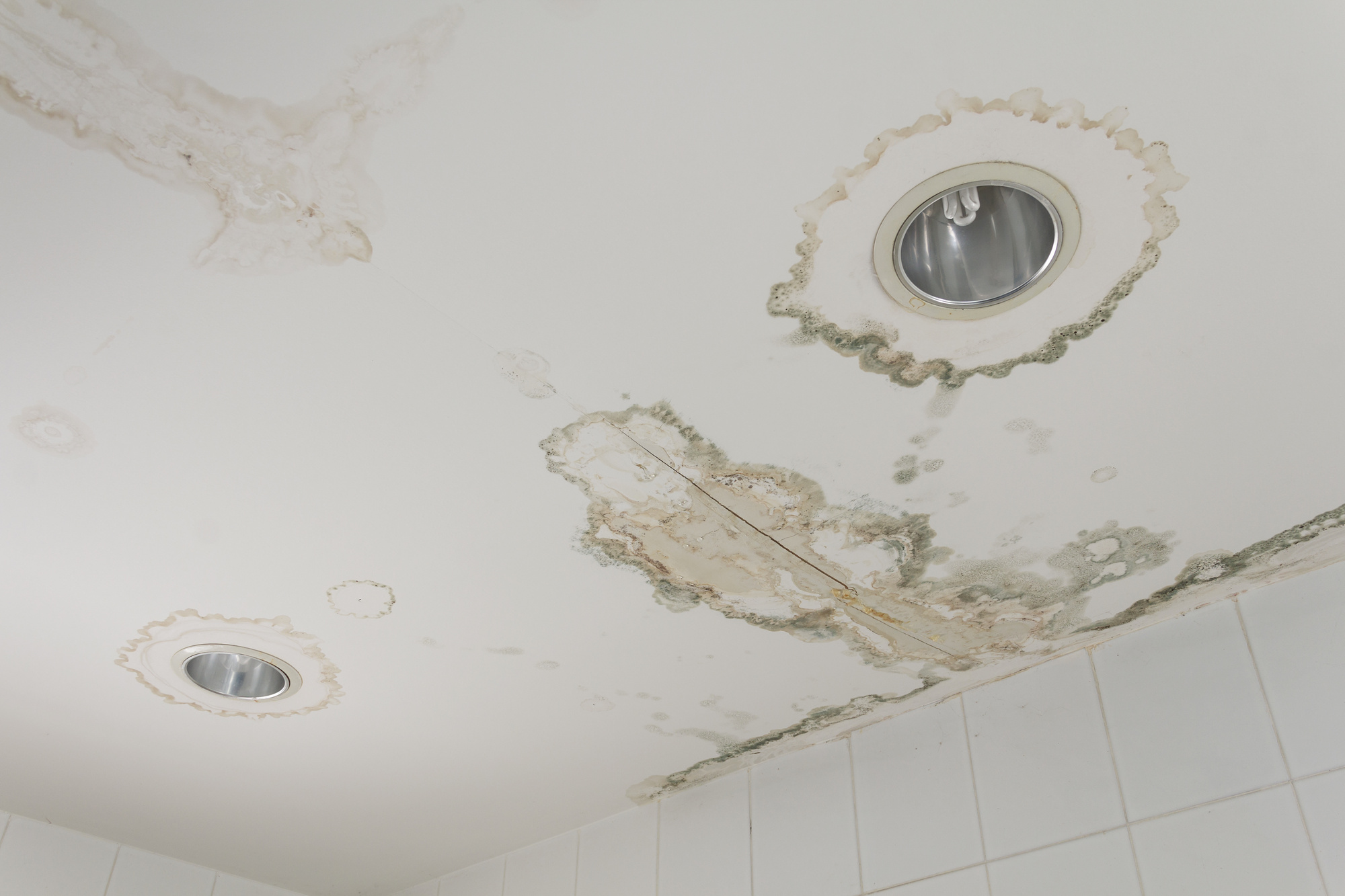 If you've discovered water spots on the ceiling with no visible leak, click here to explore possible causes and solutions!