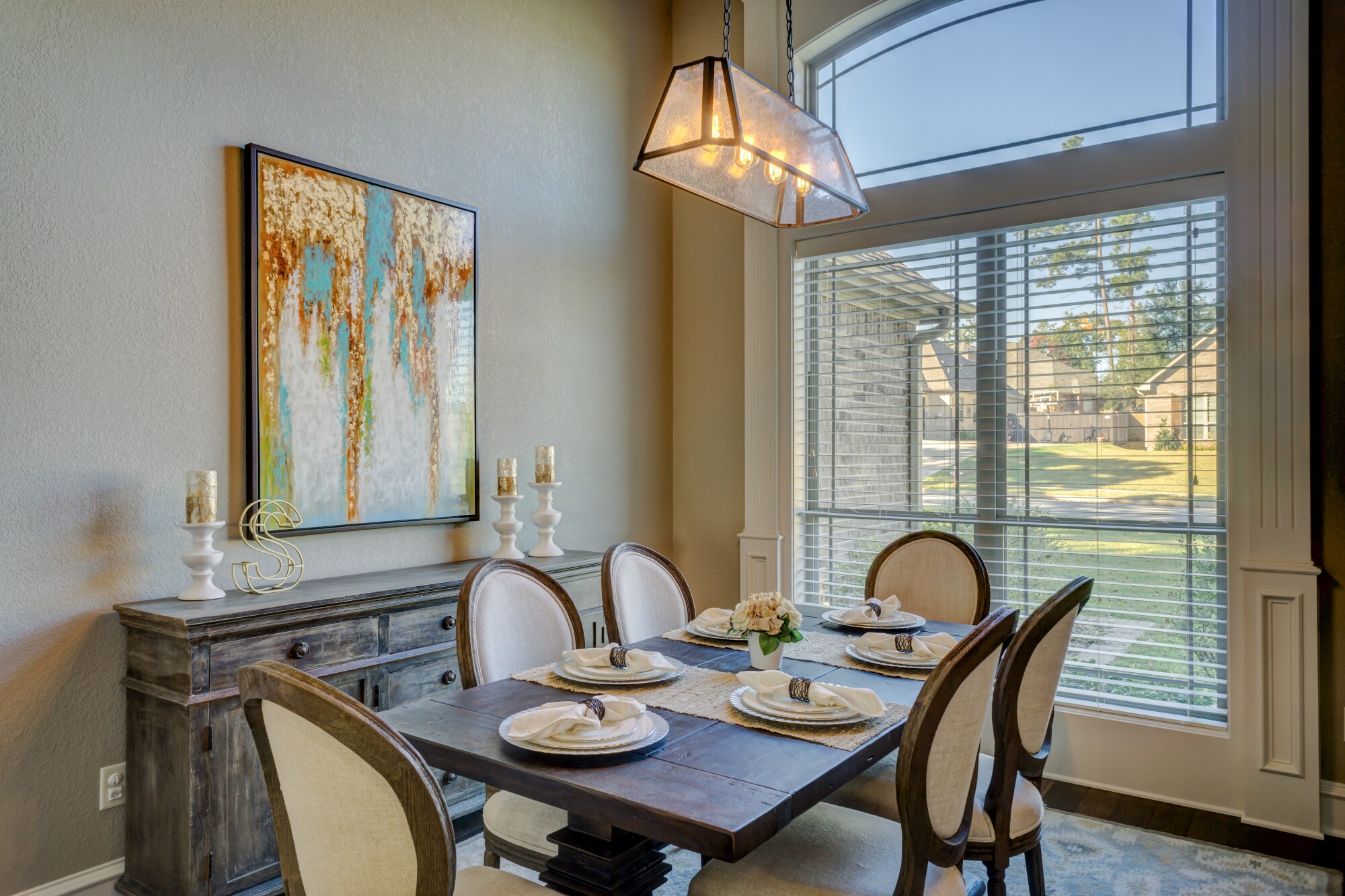 Your dinning room table is more than just a place to eat. It's a decorative centerpiece. Here are a few tips to help you choose the right one for your home.