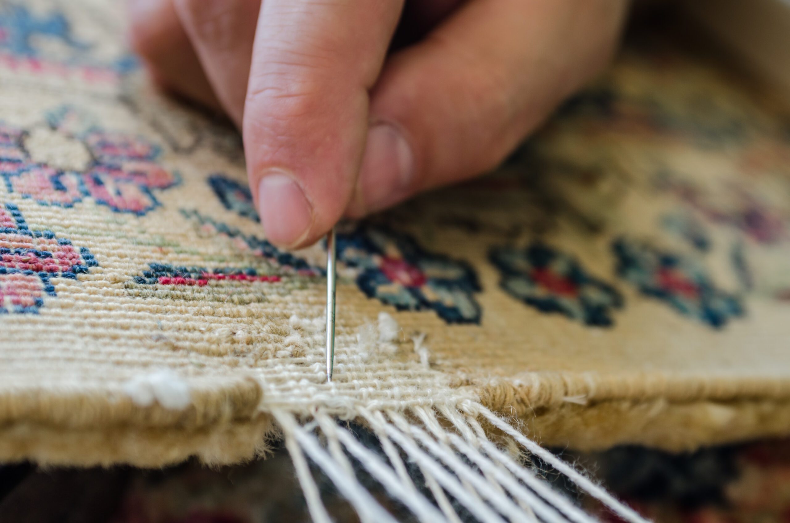 How To Repair A Damaged Rug