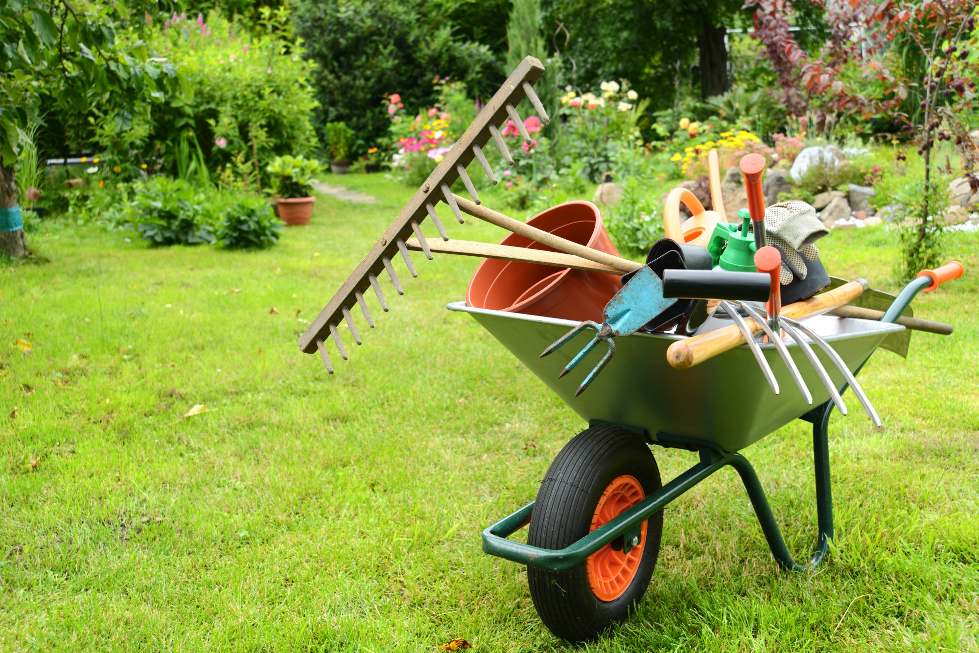 Gardening as a hobby or side business is much easier with useful gardening equipment. Keep these tools handy in your storage shed.