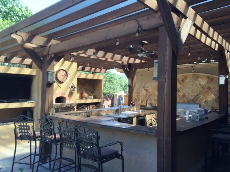 Small Outdoor Kitchen Ideas on a Budget - My Girly Space